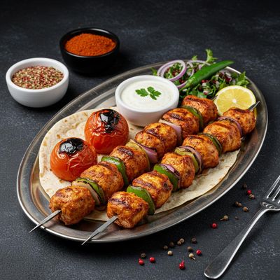 Chicken Shish Tawook Platter